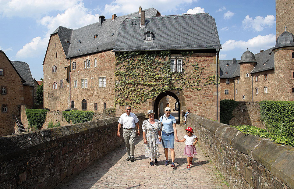 Südtor des Schlosses Steinau